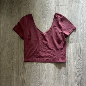 EUC lululemon align tshirt